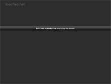 Tablet Screenshot of loactivo.net